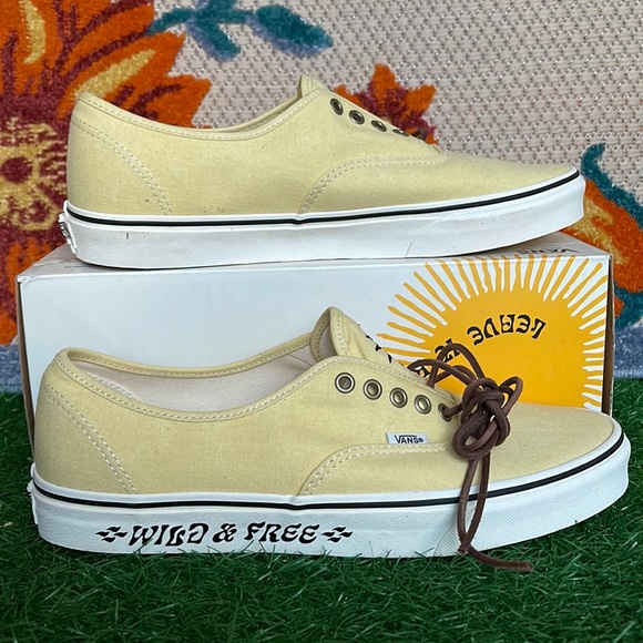 Vans Authentic Parks Project Marshmallow Yellow/Marshmallow Men’s sneakers - Picture 1 of 16